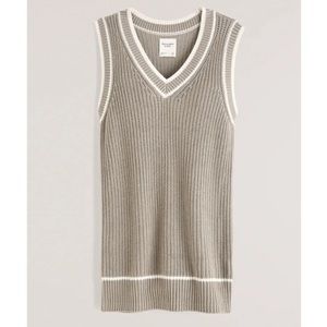 A&F sweater vest dress
